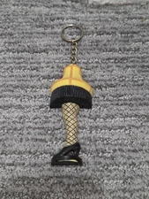 Christmas Story Hanging Talking Leg Lamp Key Chain Neca UNTESTED AS IS LOOK Xmas
