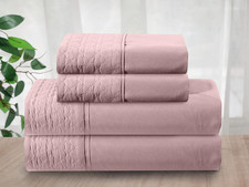 Luxury Soft Coziest 4-Piece Bed Sheet Set 1500 Thread Count Egyptian Quality Mic