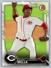 Keury Mella 2016 Bowman Cincinnati Reds #BP118 SN