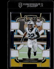 2023 Panini Select Black and Gold Prizms Die Cuts #15 Jammie Robinson RC