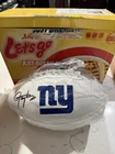 Lawrence Taylor Autographed New York Giants Logo Football HOF-Beckett W Hologram