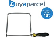 Stanley STA015106 Fatmax Coping Saw Hacksaw 0-15-106 - 3 Free Blades