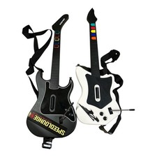 PS4 Guitar Hero Bundle; 2 Guitars, Guitar Cas...