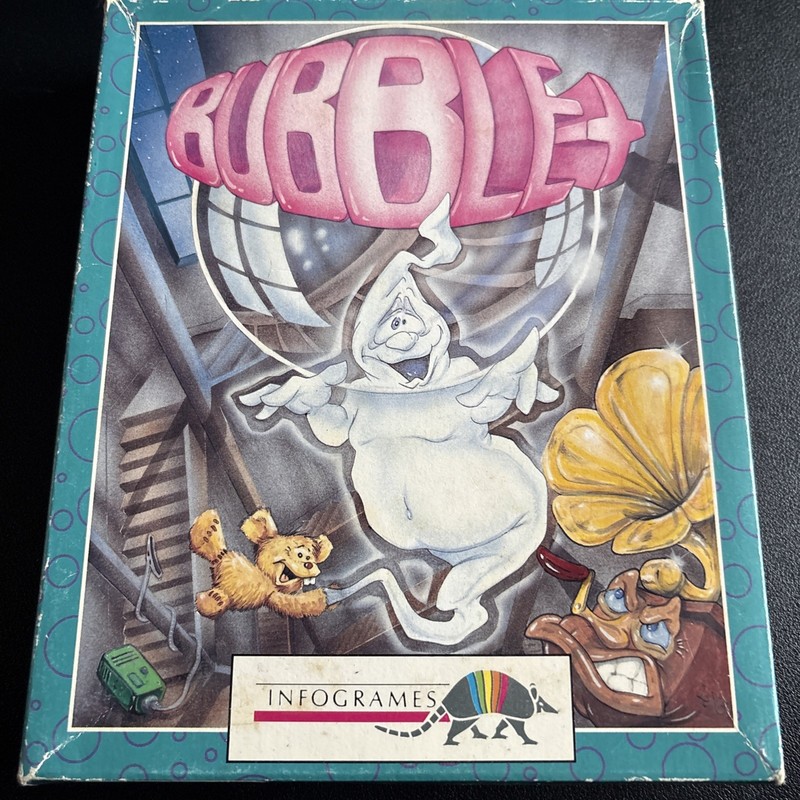Atari ST/STE game “Bubble +” Complete with manual, 3.5” disk