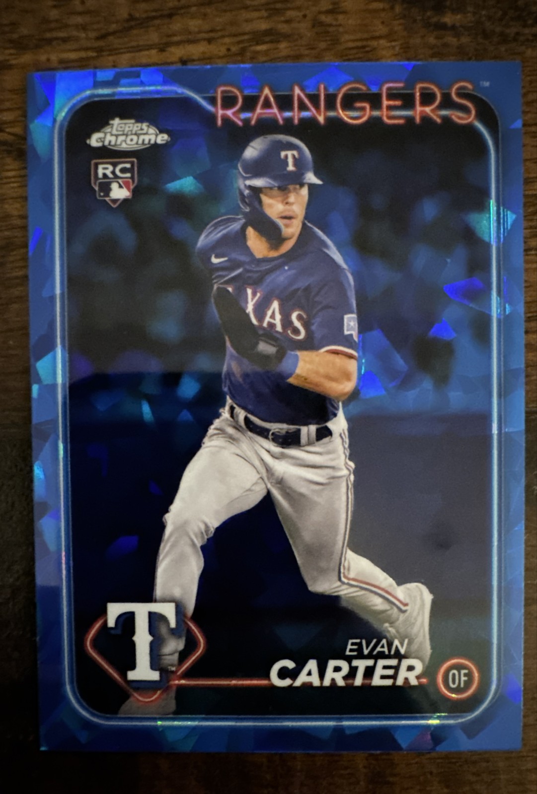 2024 Topps Chrome Sapphire Edition - Evan Carter #280 (RC)