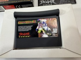 Supercross 3D Atari Jaguar Cart w/manual CIB Ready2Ship Ready2Play