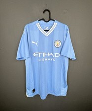 Manchester City Home 2023 - 2024 Puma Soccer football Jersey shirt M