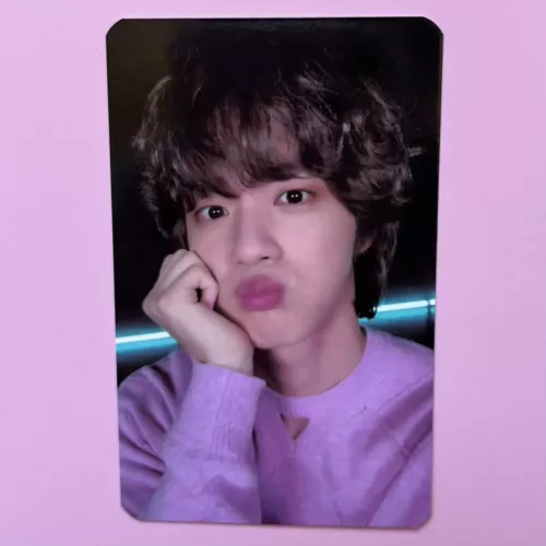 Unofficial BTS Jin The Astronaut M2U Lucky Draw photocard. Bangtan ARMY Seokjin