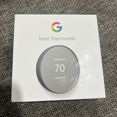 Google Nest Smart Thermostat, Charcoal - GA02081-US