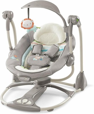 baby girl swinging chair