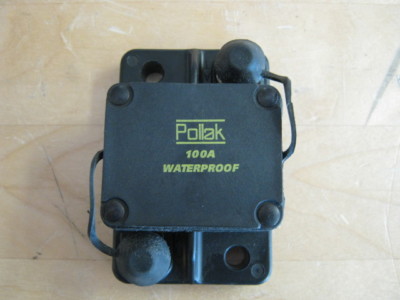 Pollak 100 Amp Waterproof Surface Mount Circuit Breaker