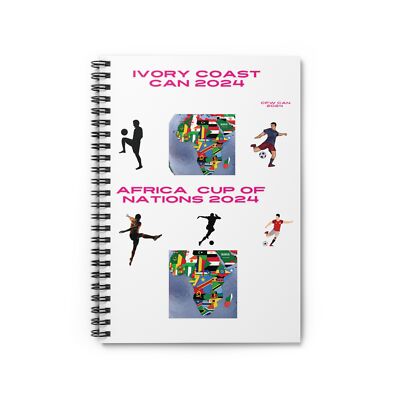 Celion Fashion World Sports, CAN 24 Spiral Notebook - Ruled Line