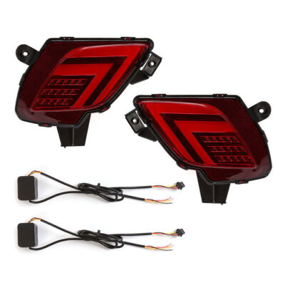 For Mazda CX-5 2013-2016 LED Rear Bumper Reflector Driving Brake