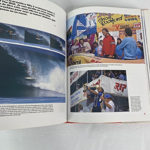 Mountain and the Wave History of Quiksilver HC Book FRENCH Surfers Kelly Slater - Picture 9 of 24