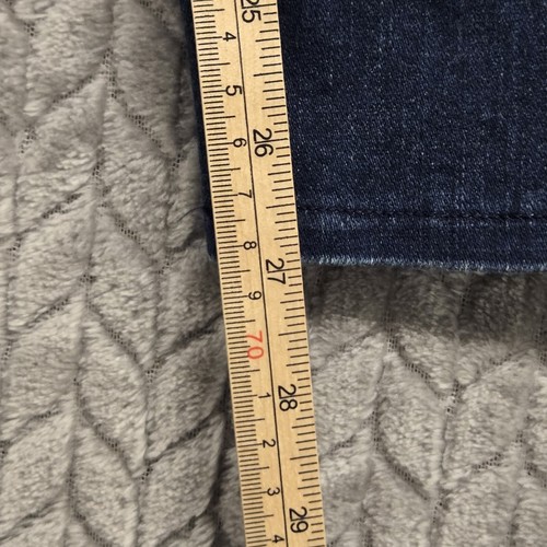 J Jill Jeans Womens 8 Dark Blue Premium Flex High Rise Leggings 29x27" - Picture 7 of 8