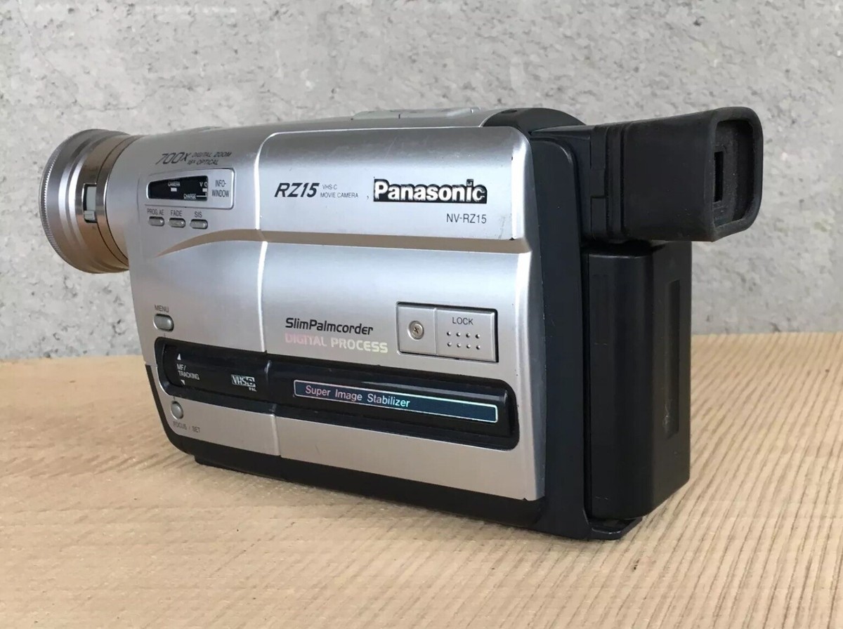 Panasonic NV-RZ15 VHSC Camcorder -PAL, 18x OPT & 700x DIGITAL ZOOM