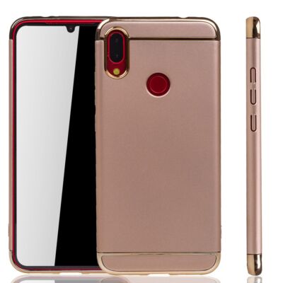 Xiaomi Redmi Note 7 Hülle Case Handy Cover Schutz Tasche Schutzhülle Bumper Gold