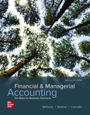 Loose Leaf for Financial and Managerial Accounting by Mark S. Bettner, Susan...