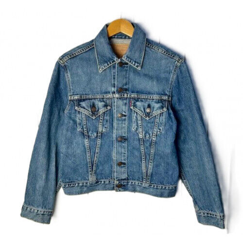 90s LVC LEVIS 71557 3rd Big E denim jacket Reproduction Size 90s LVC LEVIS 71557 3rd Big E denim jacket Reproduction Size