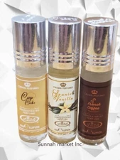 Al Rehab-Cupcake-Spanish Vanilla-French Coffee Perfume Oils 6ML (3 Pack)