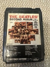The Beatles Second Album 8 Track Tape