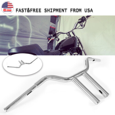 12'' MX-T Bars Handlebar Fits for Harley Softail Sportster Dyna Wide Glide Chrome