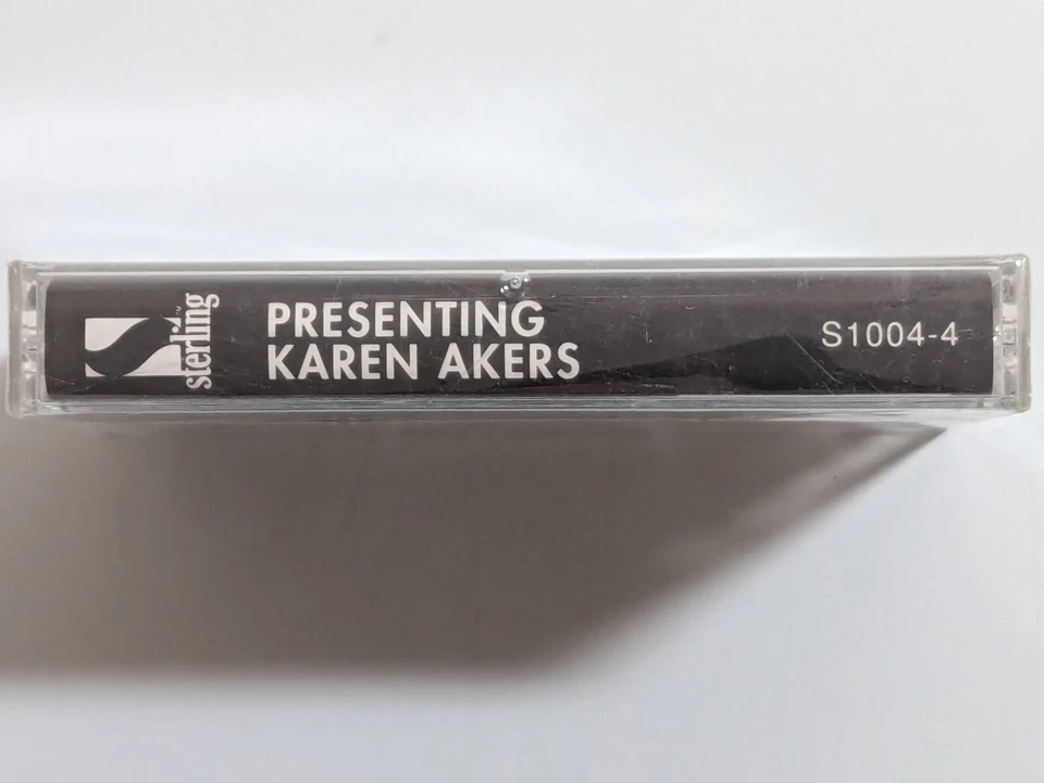 New Presenting Karen Akers Cassette Tape 1981 Sterling Records S1004-4 Sealed - Image 3 of 4