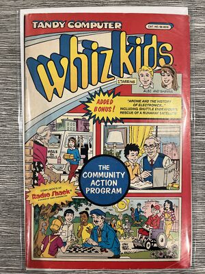 Whiz Kids Comic Book 1992 Radio Shack Promo Tandy Computer CAT. NO. 68-2016