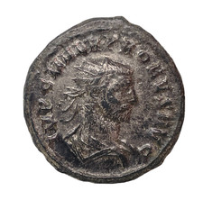 276-282 AD Roman Empire BI Aurelianianus  Probus /Two Soldiers  24 mm 4.7 gram