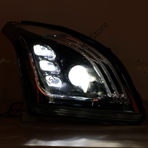 1Pair LED Front Headlight For Toyota Land Cruiser Prado Fj120 2003 2004-2009 - Picture 13 of 19