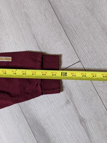 T-shirt vintage Jansport Elon Phoenix adulto taglia small college rossa manica lunga - Foto 14 di 14