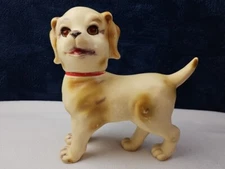 Vintage 1961 Sun Rubber Company Puppy Dog Toy Swivel Head Sleepy Eye Saalfield