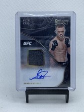 2021 Panini Select UFC AM-PYN Petr Yan Patch Auto Signatures 81/99