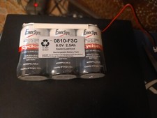 Hawker Cyclon Monobloc 6 Volt 2.5 Ah Lead Acid Battery 0810-F3C NEW