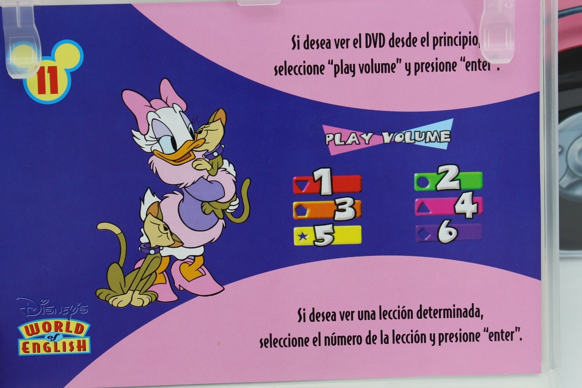 Disneys World of English #11 Basic ABC's DVD CD Course Books Disneys World of English #11 Basic ABC's DVD CD Course Books