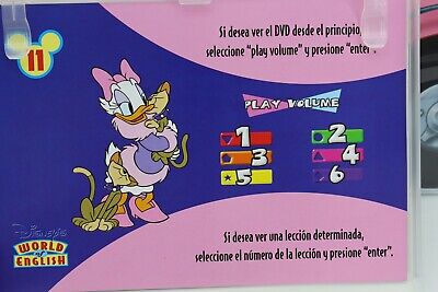 Disneys World of English #11 Basic ABC's DVD CD Course Books Disneys World of English #11 Basic ABC's DVD CD Course Books