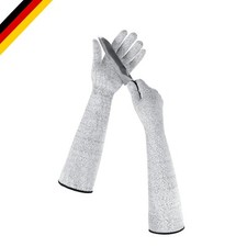 Schnittschutzhandschuhe mit langen Ärmeln 55cm,  5 Schutz, atmungsaktiv, viel...