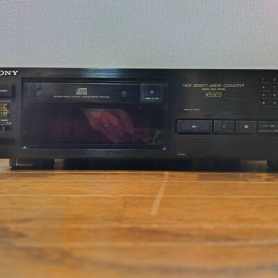 SONY CDP-X55ES CD Player High Density Linear Converter Confirmed