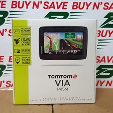 TomTom VIA 1415M 4.3 inch GPS Navigator - Sealed - NEW