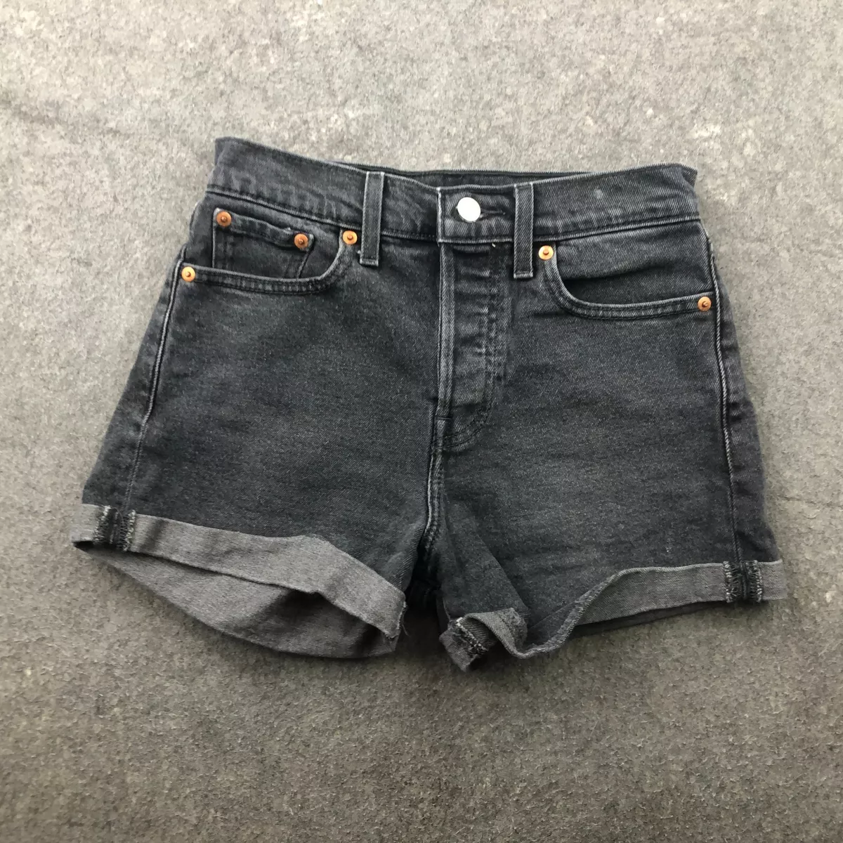 Levi's cuffed hotsell shorts