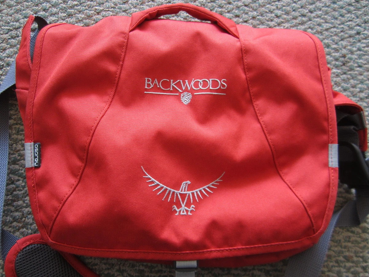 OSPREY Backwoods Flapjack Courier Small Red Orange Messenger