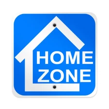 Aluminum Square Metal Sign Home Zone Private Weatherproof Street
