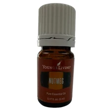 NEW SEALED Young Living Pure Essential Oil - NUTMEG 5ml 0.17 fl. oz.