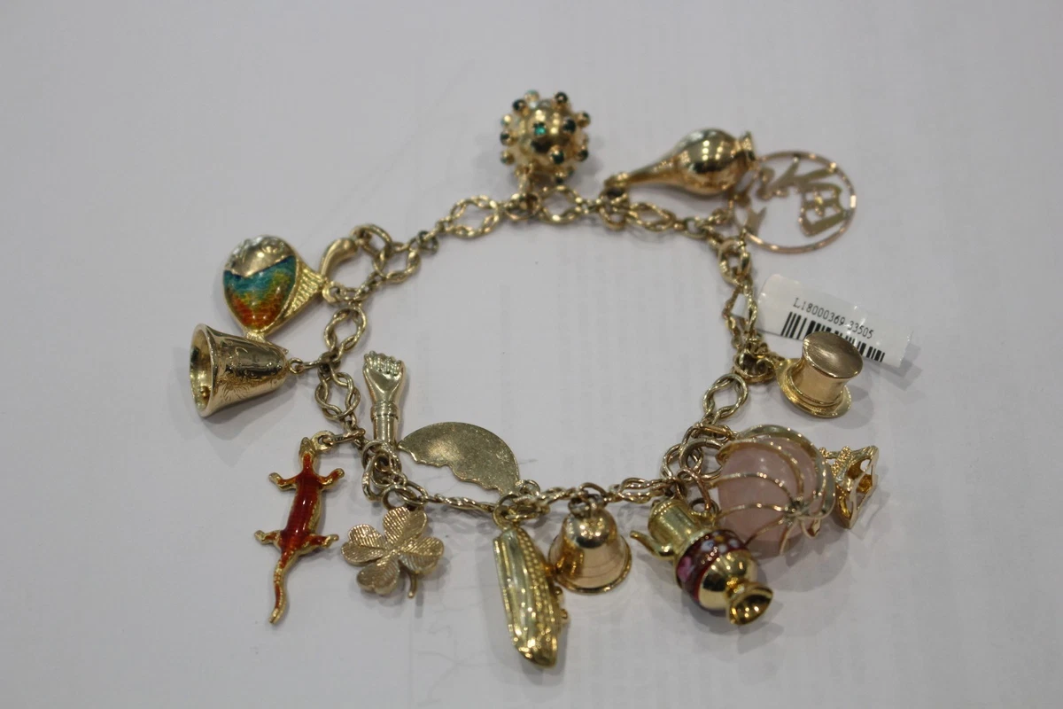 9ct gold charm bracelets ebay deals