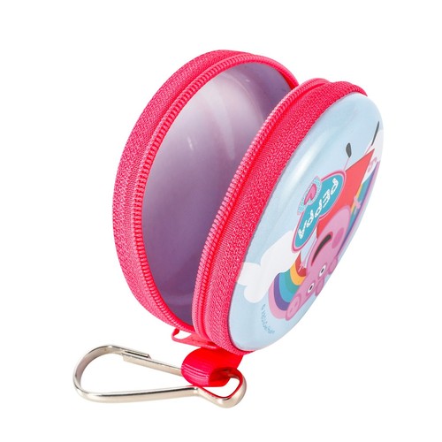 Kids Coin Purse Wallet Metal Zip Key Holder Children Characters PAW Peppa Barbie - Picture 13 of 19