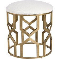 Uttermost 23579 Trellis Ottoman or Stool