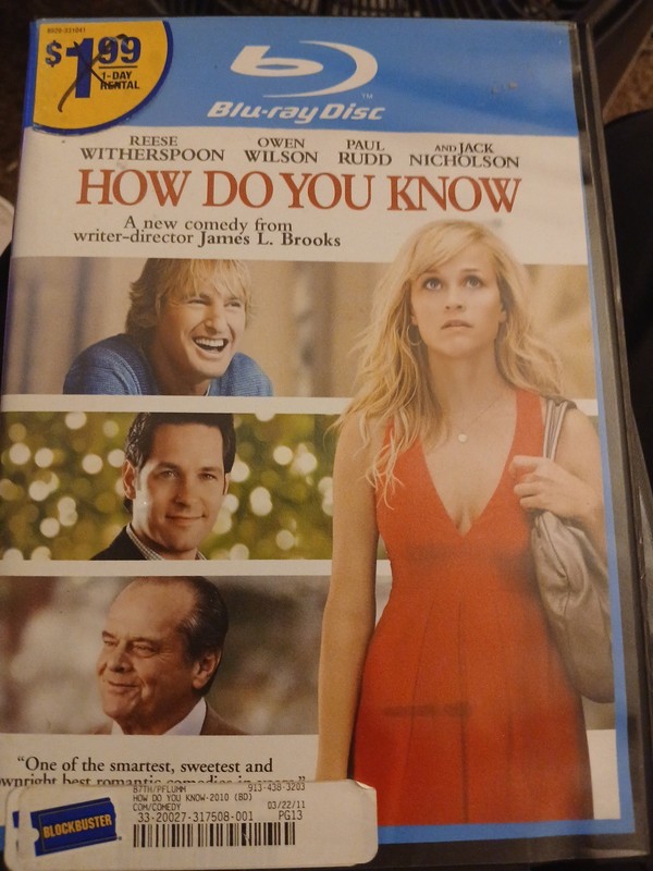 How Do You Know (Blu-ray, 2010)