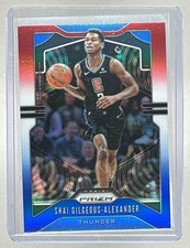 Shai Gilgeous-Alexander 2019 Panini Prizm #122 Red White and Blue