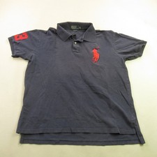 Polo Ralph Lauren Shirt Mens XL Short Sleeve Lightweight Big Pony Custom Fit