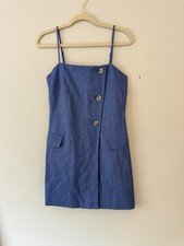 Anthropologie ASTR the label linen blend mini dress